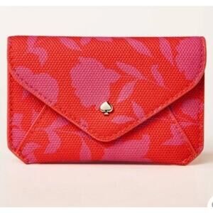 Classic Rose Envelope Card Case - kate spade new york x Target Pink/Red